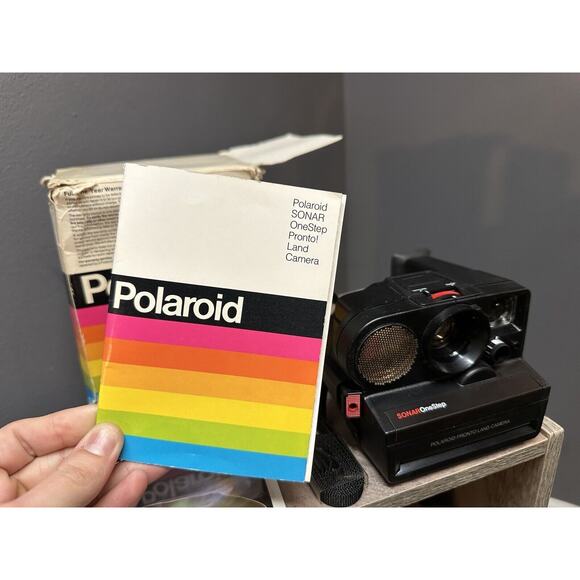 Polaroid Sonar OneStep Pronto Land Instant Camera Vintage - Picture 5 of 7